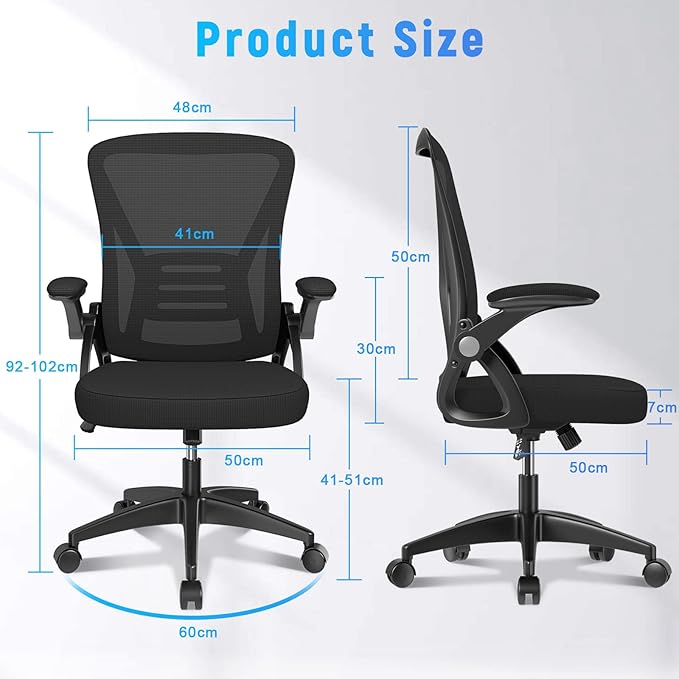 Naspaluro Office Chair Ergonomic Desk - Image 2