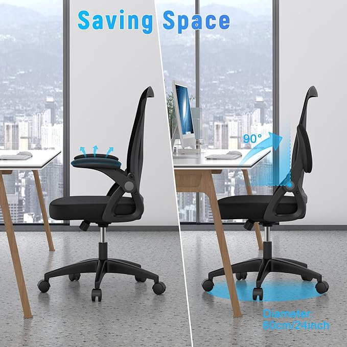 Naspaluro Office Chair Ergonomic Desk - Image 3